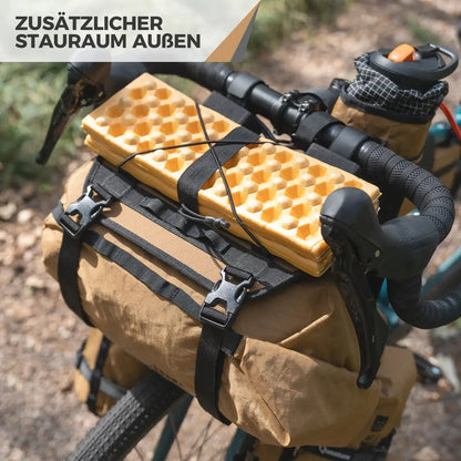 Fahrrad Lenkerhalter+Wasserdichte Kompressionstasche Set