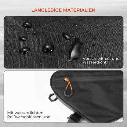 Fahrradrahmen-Tasche – kompakt, wasserdicht & robust