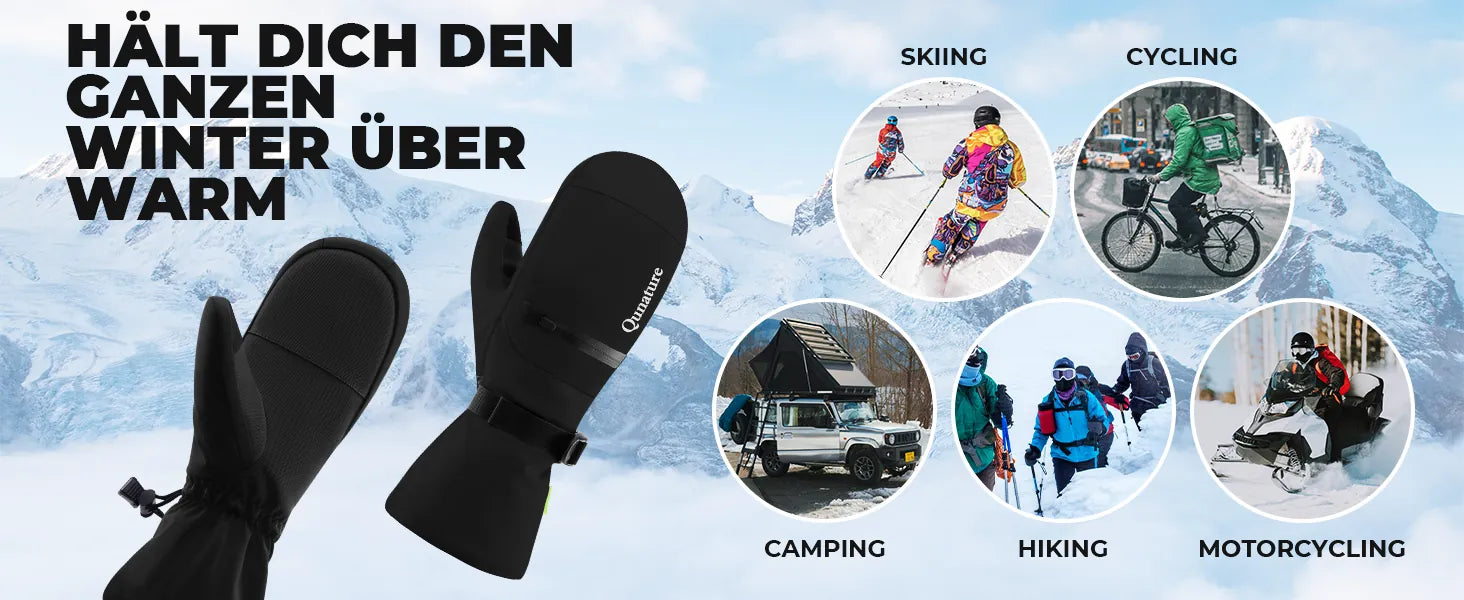 einsatz bei ski fahrrad camping wandern und motorradfahren