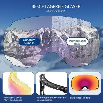 vergleich der beschlagfreien gläser mit orangen spiegeln