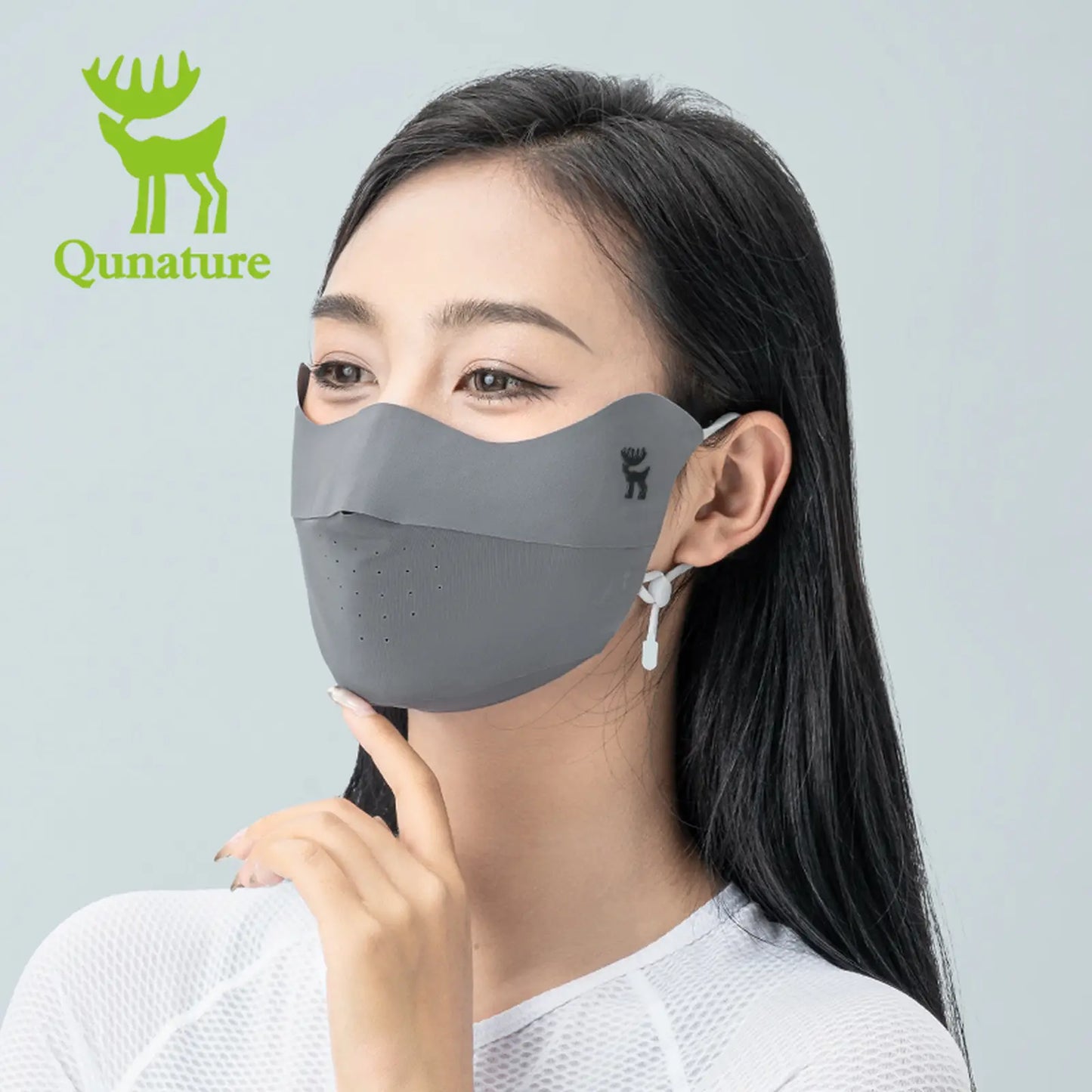 sonnenschutz maske grau