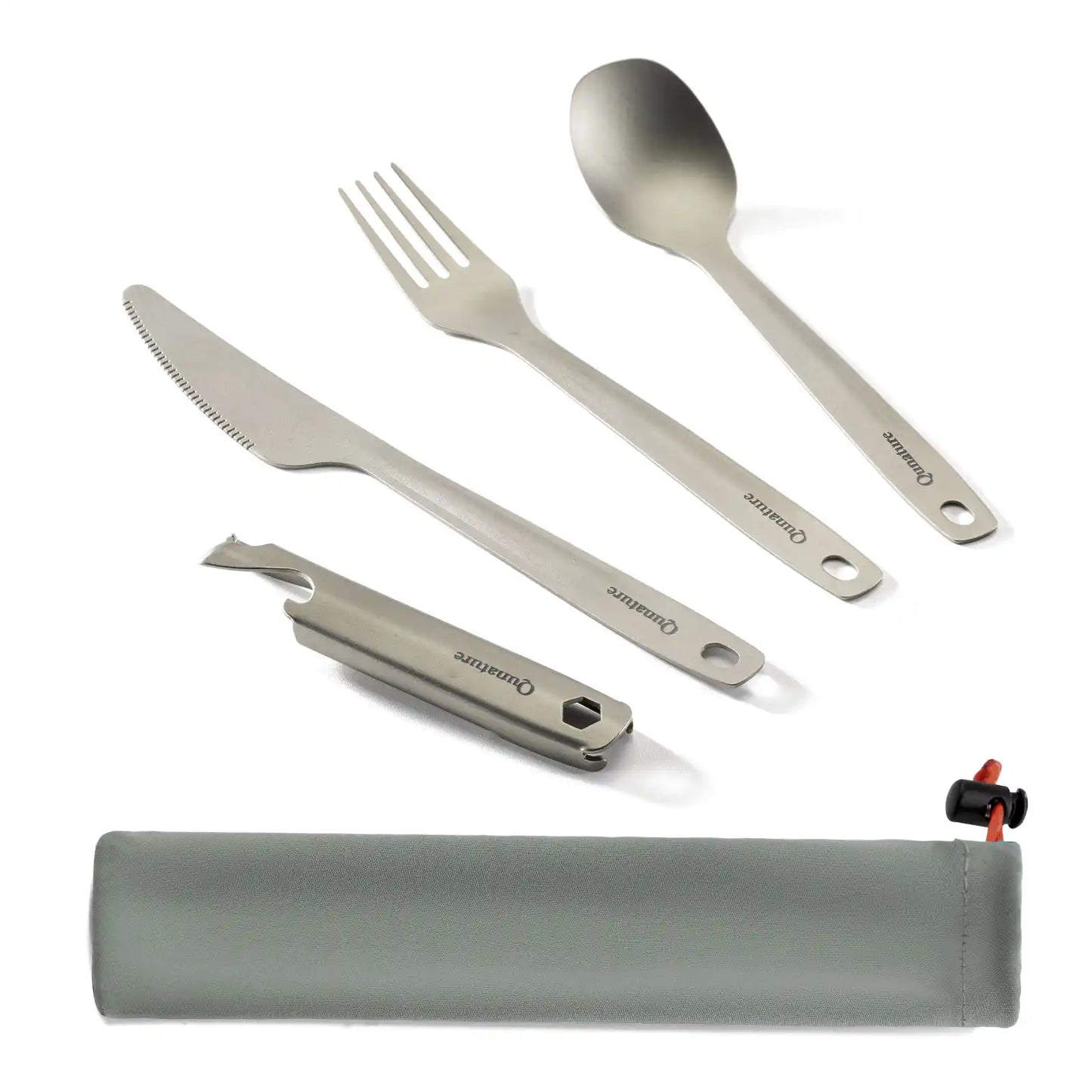 titan essbesteck set mit messer gabel loeffel und multifunktionswerkzeug inklusive aufbewahrungstasche