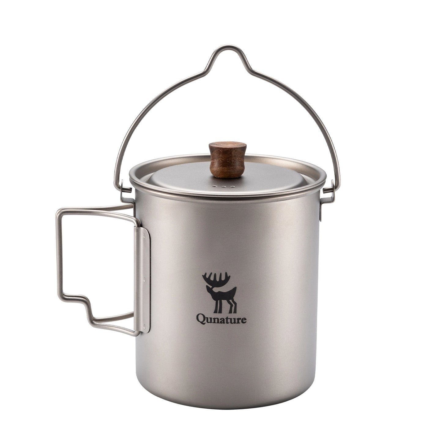 qunature titanium camping mug