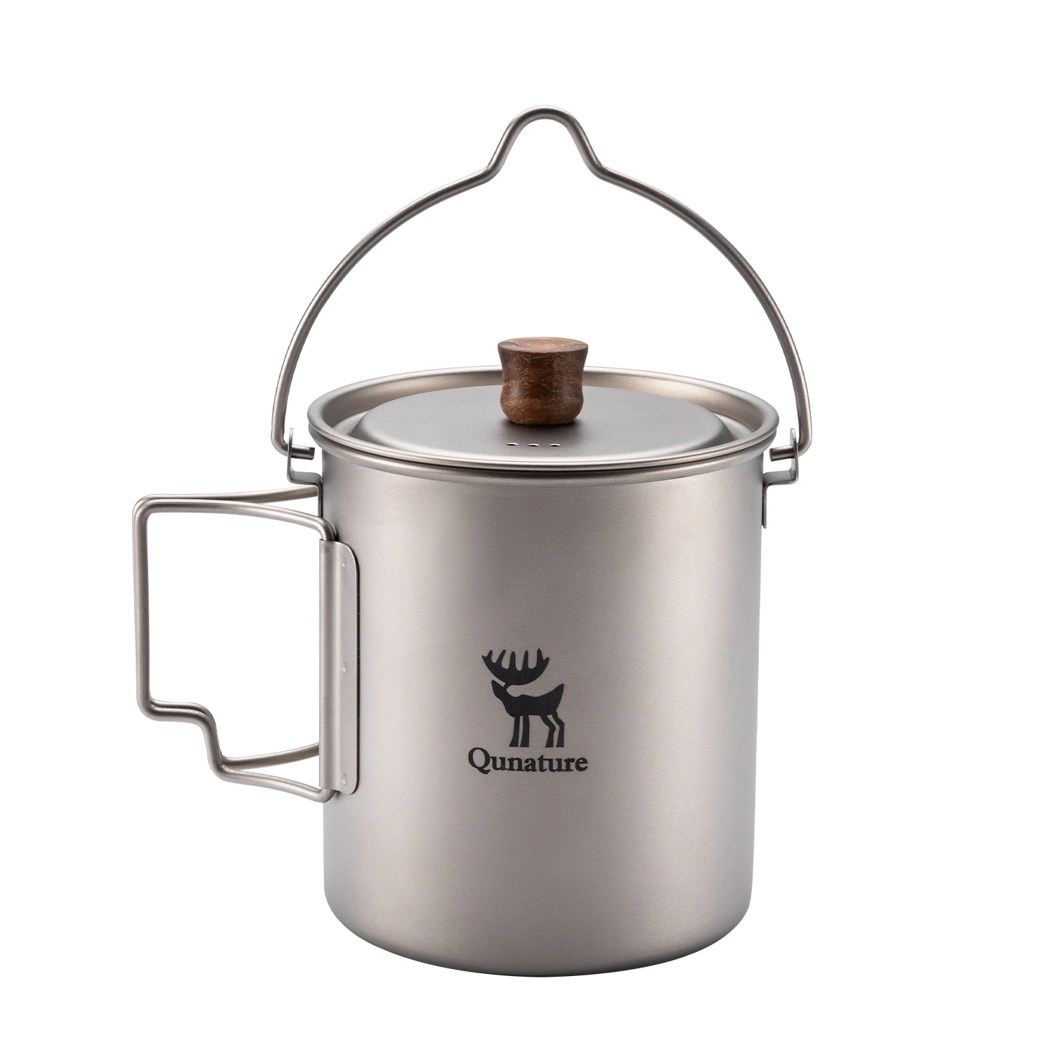 qunature titanium camping mug