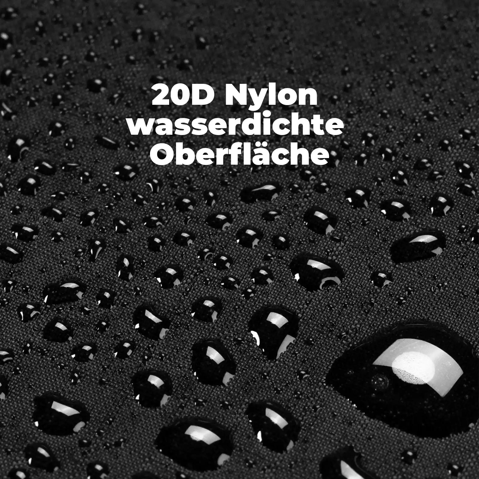 20d nylon material mit wasserabweisender oberflaeche