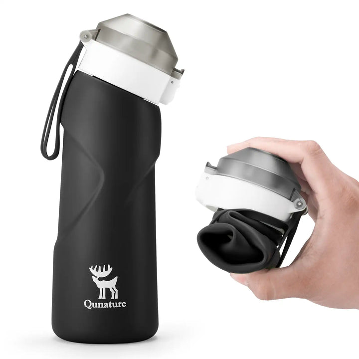 Faltbare Trinkflasche aus Silikon