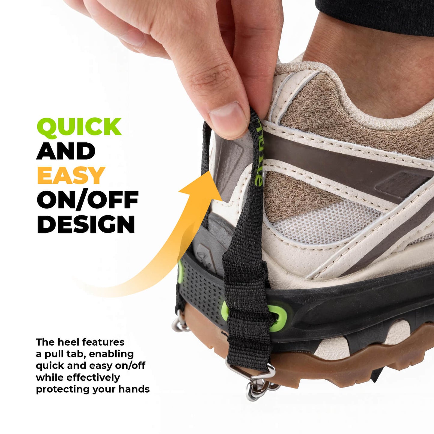 Non-slip crampons