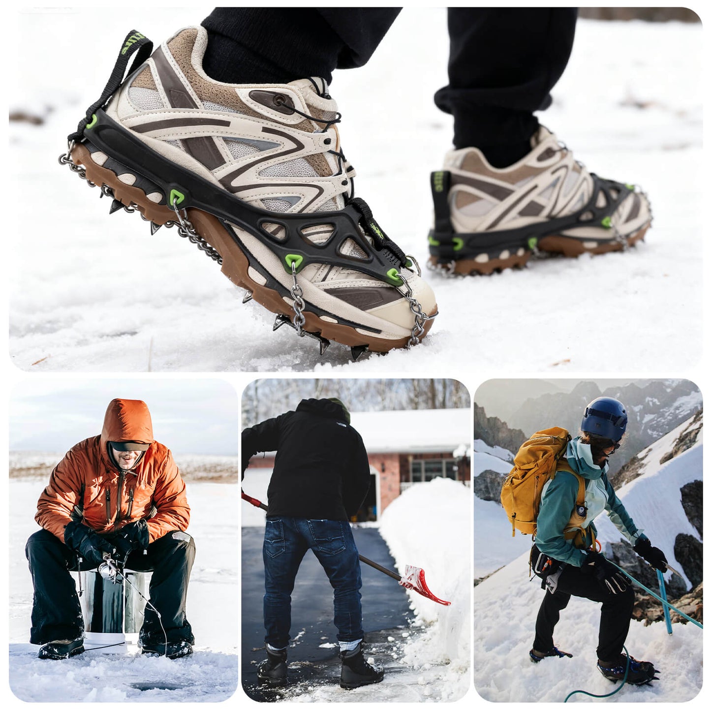 Non-slip crampons